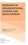 Cover: Research in Organizational Change and Development - Emerald Publishing Limited