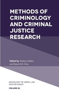 Cover: Methods of Criminology and Criminal Justice Research - Emerald Publishing Limited