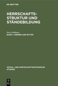 Cover: Herren und Ritter - De Gruyter Oldenbourg