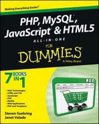 Enlarge image Cover: PHP, MySQL, JavaScript & HTML5 All-in-One For Dummies - Wiley