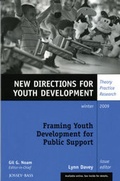Cover: Framing Youth Development for Public Support - Jossey-Bass