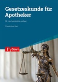 Cover: Gesetzeskunde f&uuml;r Apotheker - Avoxa - Mediengruppe Deutscher Apotheker