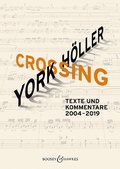 Cover: York H&ouml;ller. Crossing - Boosey & Hawkes Bote & Bock