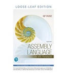 Cover: Assembly Language for X86 Processors -- Print Offer [loose-Leaf] - Pearson