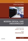 Cover: Modern Critical Care Endocrinology, An Issue of Critical Care Clinics - Elsevier