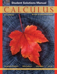 Enlarge image Cover: Calculus, Student Solutions Manual - Wiley