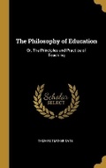 Cover: The Philosophy of Education - Wentworth Press