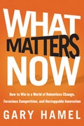 Cover: What Matters Now - Jossey-Bass