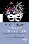Cover: Policy Legitimacy, Science and Political Authority - Routledge