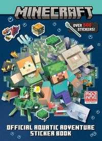 Enlarge image Cover: Minecraft Official Aquatic Adventure Sticker Book (Minecraft) - Random House Books for Young Readers