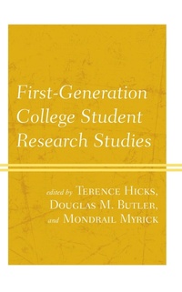 Enlarge image Cover: First-Generation College Student Research Studies - Hamilton Books