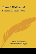 Cover: Konrad Wallenrod - Kessinger Publishing