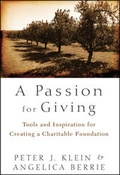 Cover: A Passion for Giving - Wiley