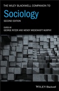 Cover: The Wiley Blackwell Companion to Sociology - Wiley-ISTE