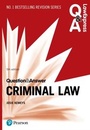 Cover: Law Express Question and Answer: Criminal Law - Pearson