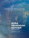 Cover: Genesis to Revelation: Ezra, Nehemiah, Esther Leader Guide - Abingdon Press