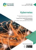 Cover: Towards Smart Model-based Governance by Systems Thinking - Emerald Publishing Limited