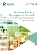 Cover: Knowledge Transfer and Organizational Performance and Business Process - Emerald Publishing Limited