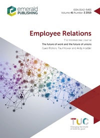 Enlarge image Cover: future of work and the future of unions - Emerald Publishing Limited