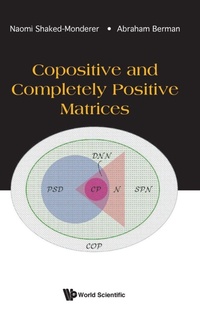 Abbildung von: Copositive And Completely Positive Matrices - World Scientific Publishing Co Pte Ltd