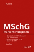 Cover: Markenschutzgesetz - MSchG - Manz