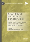 Cover: China's Belt and Road Initiative in a Global Context - Palgrave Macmillan