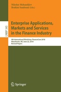 Bild: Enterprise Applications, Markets and Services in the Finance Industry - Springer