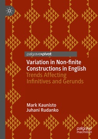 Abbildung von: Variation in Non-finite Constructions in English - Palgrave Pivot