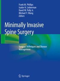 Enlarge image Cover: Minimally Invasive Spine Surgery - Springer