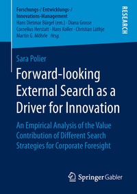 Abbildung von: Forward-looking External Search as a Driver for Innovation - Springer Gabler