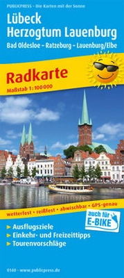 Abbildung von: Lübeck - Herzogtum Lauenburg, Bad Oldesloe - Ratzeburg - Lauenburg/Elbe - Freytag-Berndt und ARTARIA