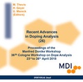 Cover: Recent Advances in Doping Analysis (26) - CD-Rom - Sportverlag Strau&szlig;