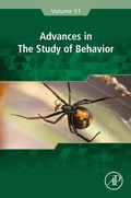 Cover: Advances in the Study of Behavior - Academic Press
