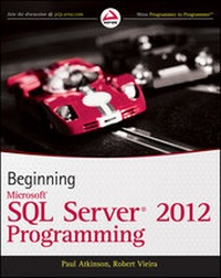 Abbildung von: Beginning Microsoft SQL Server 2012 Programming - Wrox