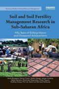 Cover: Soil and Soil Fertility Management Research in Sub-Saharan Africa - Routledge
