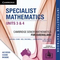 Cover: CSM QLD Specialist Mathematics Units 3 and 4 Digital (Card) - Cambridge University Press