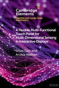 Cover: A Flexible Multi-Functional Touch Panel for Multi-Dimensional Sensing in Interactive Displays - Cambridge University Press