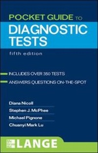 Enlarge image Cover: Pocket Guide to Diagnostic Tests, Fifth Edition - McGraw-Hill Medical
