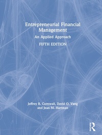 Enlarge image Cover: Entrepreneurial Financial Management - Routledge
