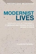 Cover: Modernist Lives - Bloomsbury Academic