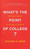 Cover: What's the Point of College? - Johns Hopkins University Press