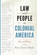 Cover: Law and People in Colonial America - Johns Hopkins University Press