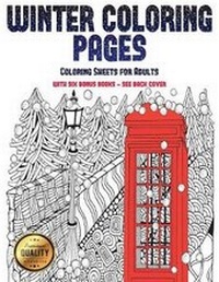 Enlarge image Cover: Coloring Sheets for Adults (Winter Coloring Pages) - Coloring Pages