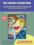 Cover: Free printable Coloring Pages (36 intricate and complex abstract coloring pages) - Coloring Pages