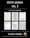 Cover: Best Books for Kindergarten (Math Genius Vol 2) - Kindergarten Workbooks