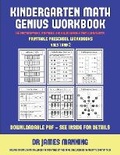 Cover: Pre K Printable Workbooks (Kindergarten Math Genius) - Kindergarten Workbooks