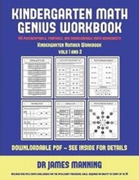 Enlarge image Cover: Kindergarten Number Workbook (Kindergarten Math Genius) - Kindergarten Workbooks