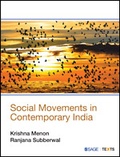 Cover: Social Movements in Contemporary India - SAGE Publications India Pvt Ltd