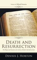 Cover: Death and Resurrection - Wipf & Stock Publishers