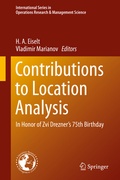 Cover: Contributions to Location Analysis - Springer